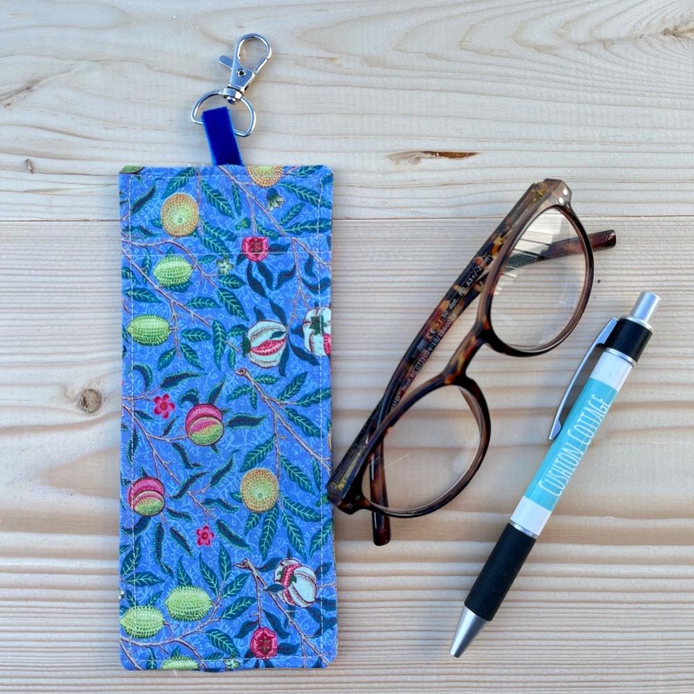 Handmade William Morris Lanyard Glasses and Pen Holder