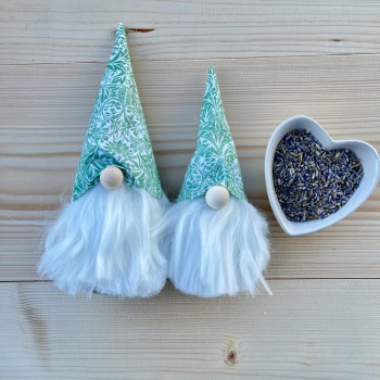 Handmade William Morris Lavender Gonk