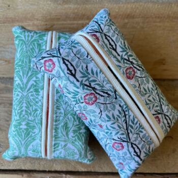 Handmade William Morris Pocket Tissue Holder
