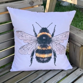 Garden Cushion - Bee