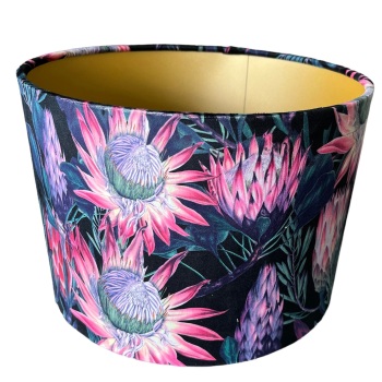 Lampshade - Luxury Velvet - Proteas - 40cm