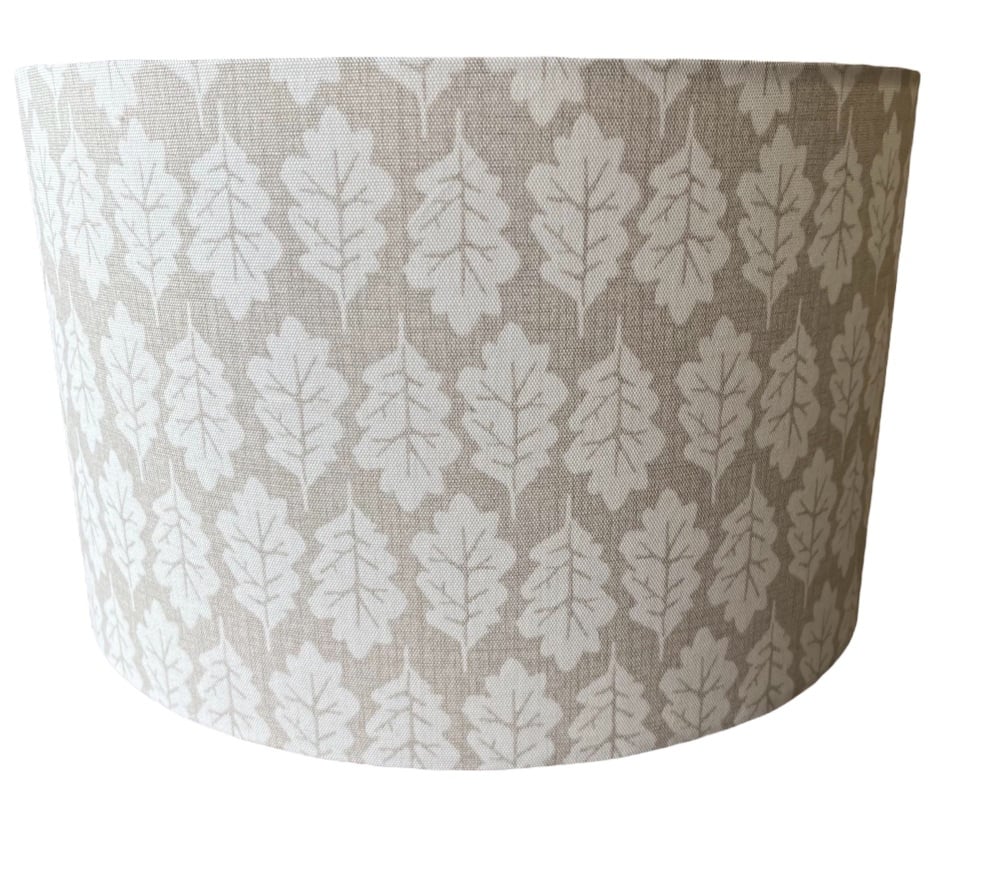 Lampshade - Oak Leaf -Pebble