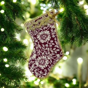 Handmade Christmas Stocking Decoration