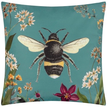 Garden Cushion - Midnight Garden -  Bee