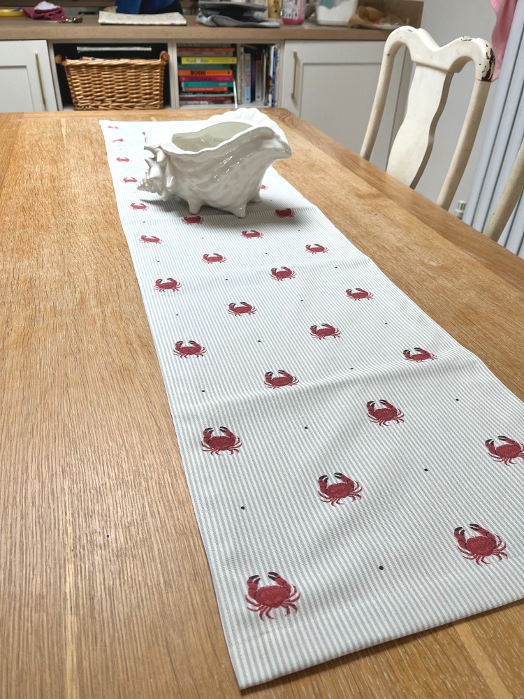 Table Runner - Cromer Crab