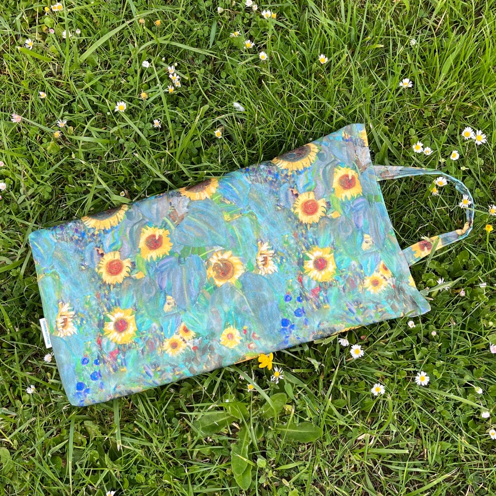 Handmade Garden Kneeler - Sunflowers