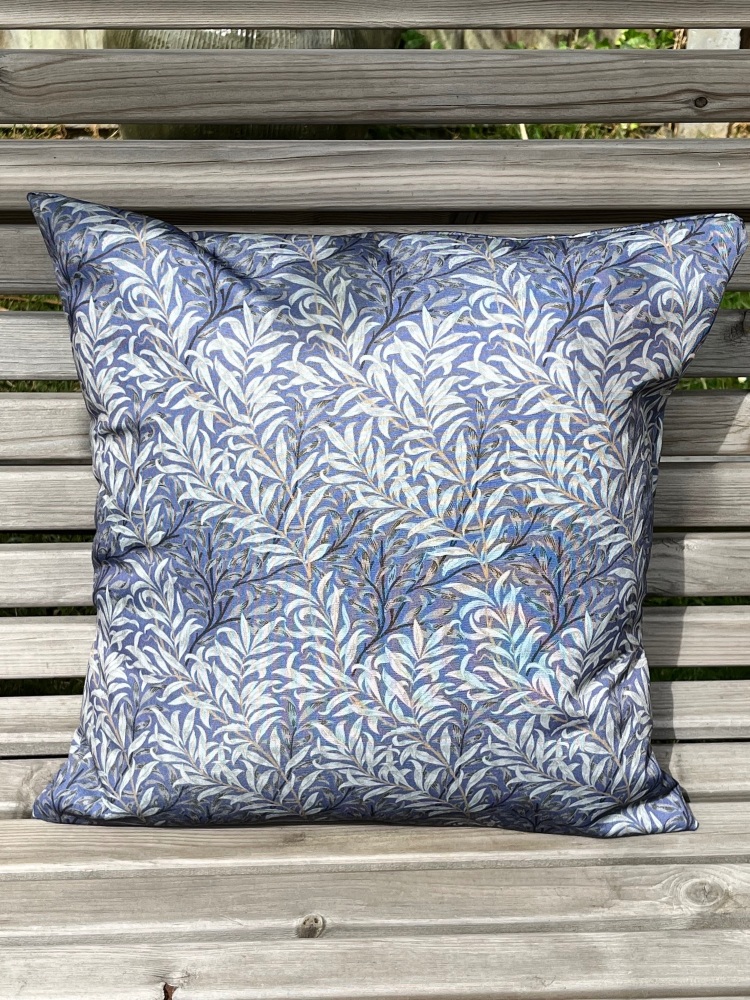 Handmade Garden Cushion - William Morris - Willow Bough