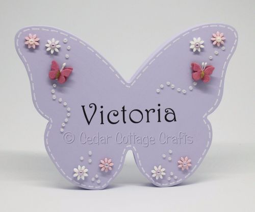 Personalised Freestanding Butterfly