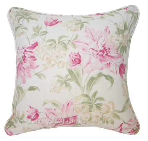 Laura Ashley Sherbourne Pink cushion covers