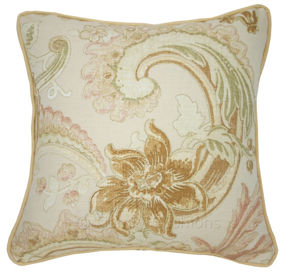 Laura Ashley Baroque Gold cushion covers
