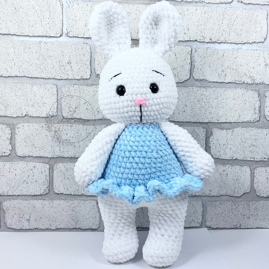 Bunny (Standing) - Baby Blue