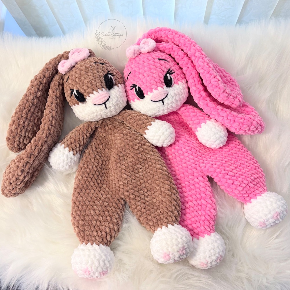 Bunny Snuggler Digital Crochet Pattern