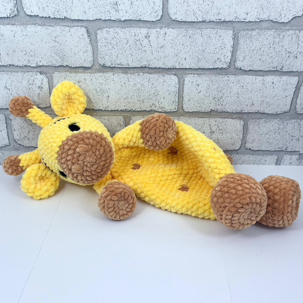 Giraffe Snuggler Digital Crochet Pattern