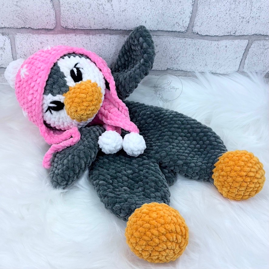 Penguin Snuggler Digital Crochet Pattern