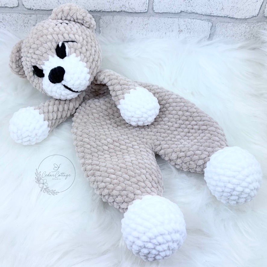 Bear Snuggler Digital Crochet Pattern
