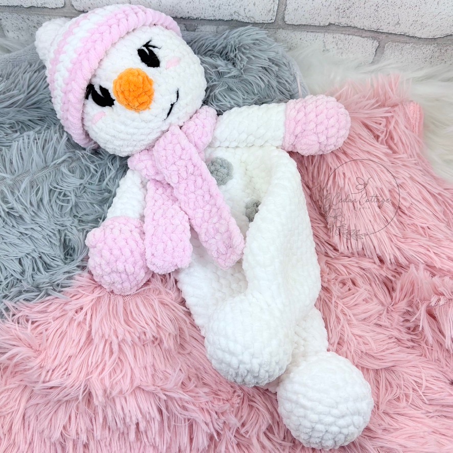 Snowman Snuggler Digital Crochet Pattern
