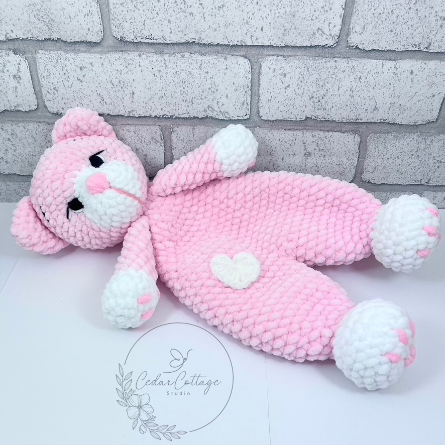 Cat Snuggler Digital Crochet Pattern