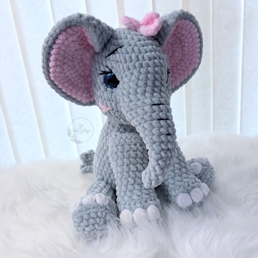 Elephant Digital Crochet Pattern