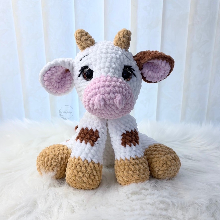 Cow Digital Crochet Pattern
