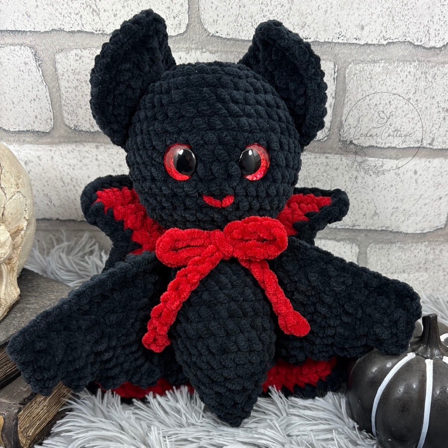 Bram The Vampire Bat Digital Crochet Pattern