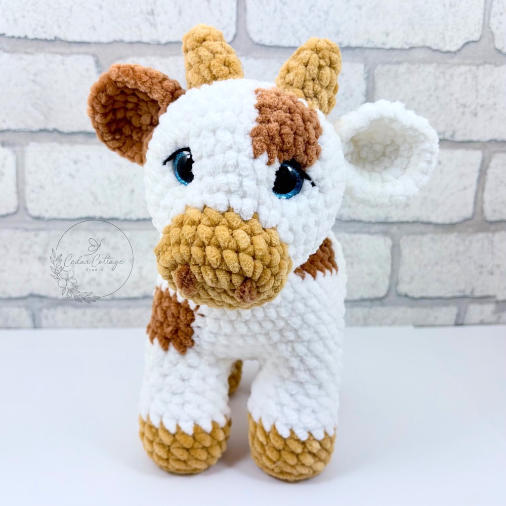 Cow Digital Crochet Pattern