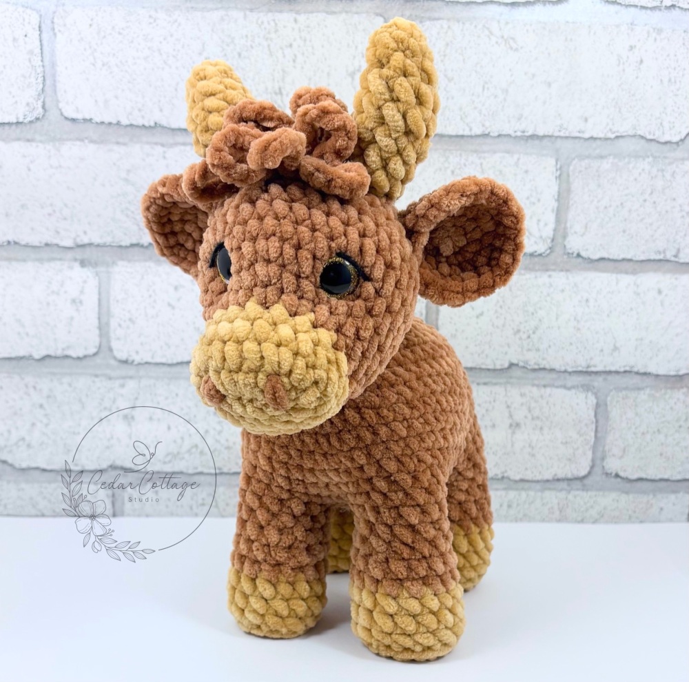Highland Cow Digital Crochet Pattern