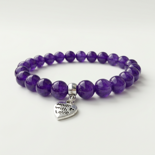 AMELIE HOPE CRYSTAL HEALING AMETHYST BRACELET