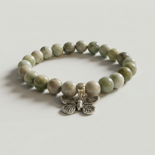 AMELIE HOPE CRYSTAL HEALING PEACE JADE BRACELET