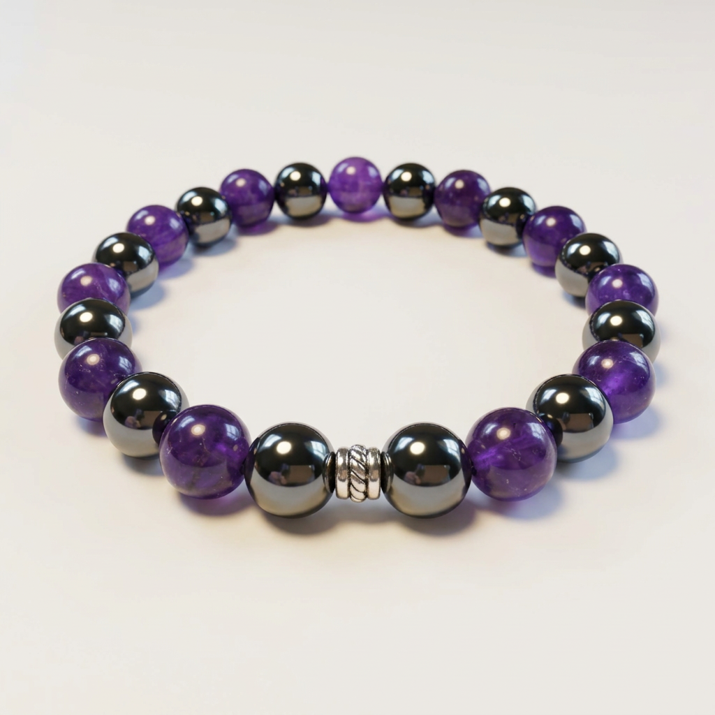 AMELIE HOPE CRYSTAL HEALING STRESS RELIEF BRACELET