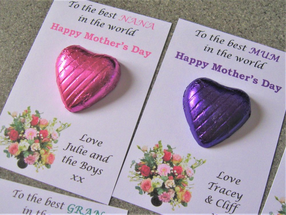 Mothers Day Chocolate Heart - CC1470