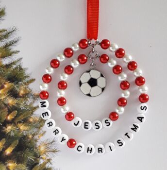Football Christmas Tree Decoration