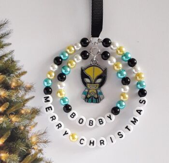 Wolverine Marvel Character Christmas Tree Decoration