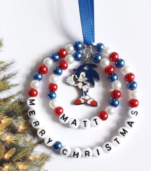 Sonic The Hedgehog Christmas Tree Decoration