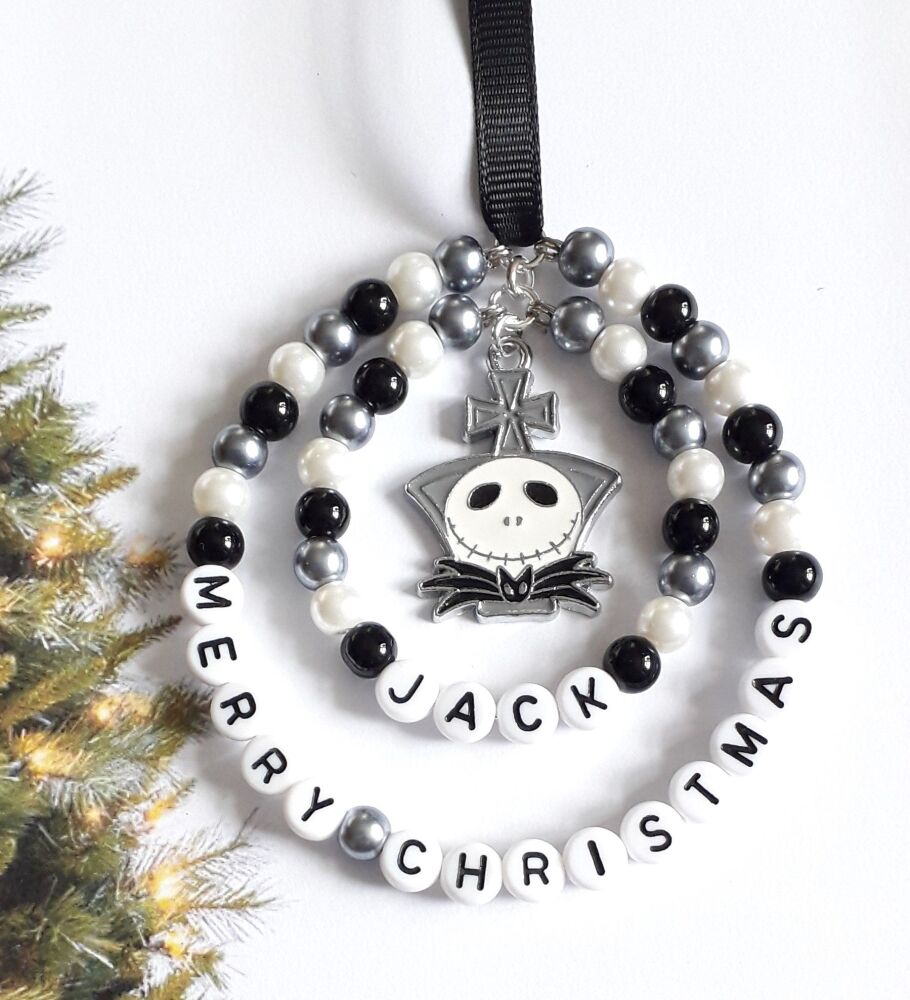 Nightmare Before Christmas - Jack Skellington Character Personalised Christ