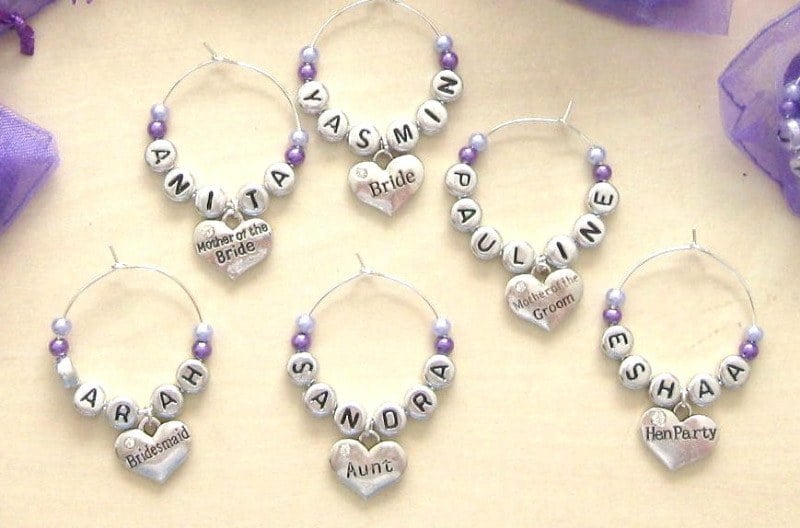 bridal party charm