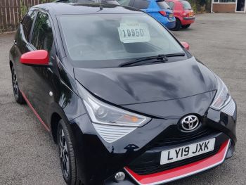 SOLD ~ 2019 Black Toyota Aygo Trend 1000cc Petrol 5 door hatchback 13371 Miles  1 owner from new