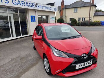 Sold - 2018 Red Toyota Aygo  X-Play 5 Door Hatchback 26.000 miles 2 Owners