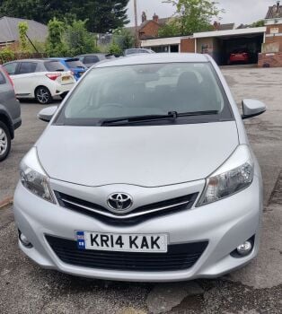 Sold ~ 2014 Silver Toyota Yaris 1.33 Vvt-i Icon Plus 5-Dr hatchback  44,000 Miles. 2 owners