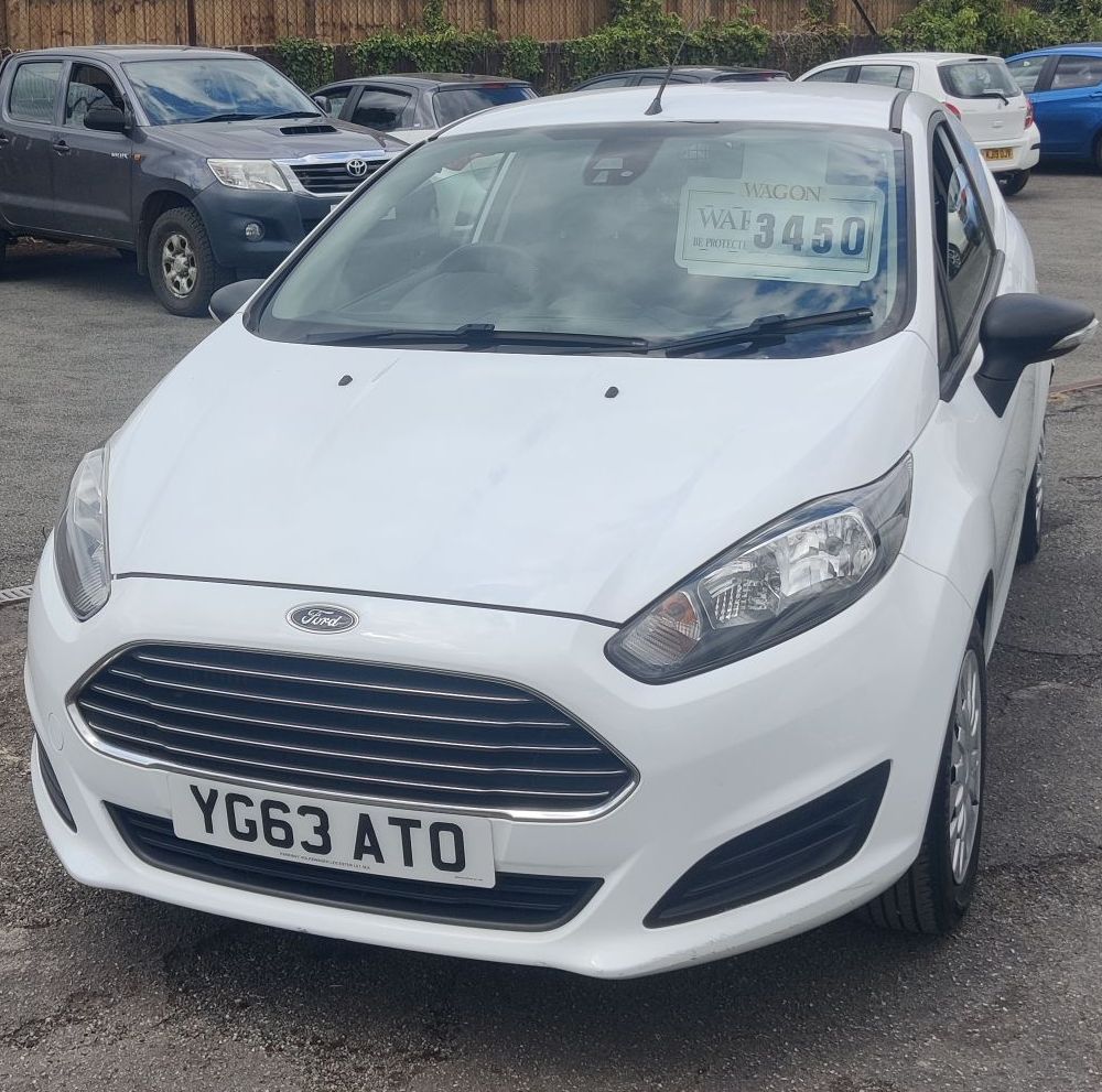 2013 White Ford Fiesta Econetic Tech TDCI Diesel