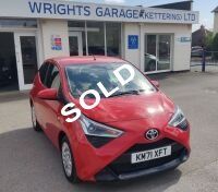 2021 Red Toyota Aygo X-Play 5 Dr Hatch One Owner 24000 miles
