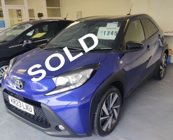 2023 Blue Toyota Ago X-Edge 5Dr Hatch 12000 Miles 1 owner