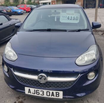2013 Blue Vauxhall Adam 3dr Hatch 1.2L 47,000 miles