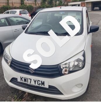SOLD - 2017 White Suzuki Celerio 1.0L 5dr Hatch 69,961 miles (1 Owner)