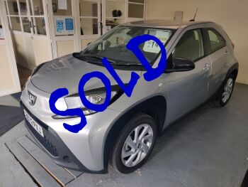 2024 Silver Aygo X Pure VVT-I Automatic Petrol 1 Owner 13,171 Miles