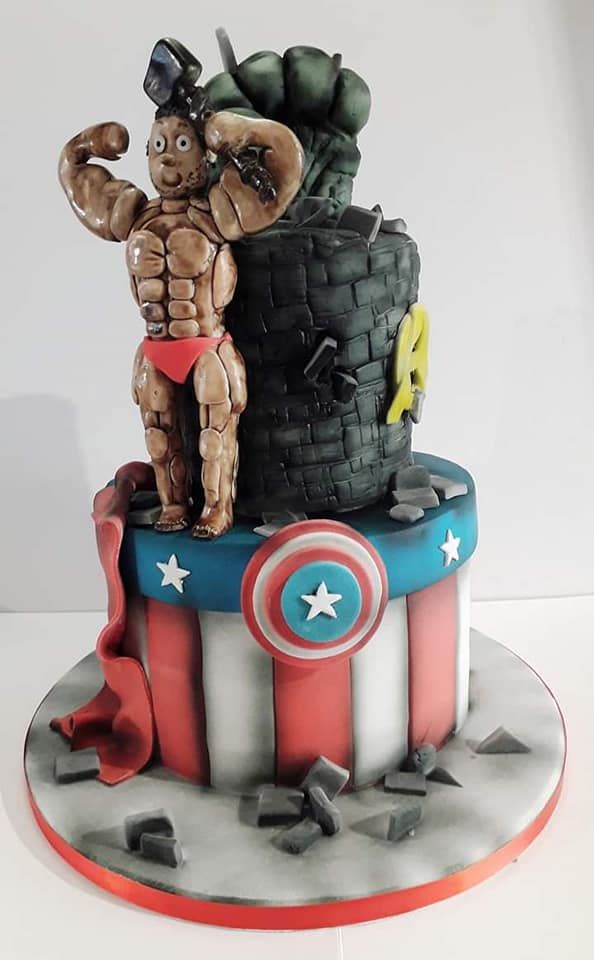 avengers cake
