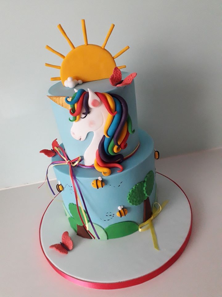 unicorn cakes for girls