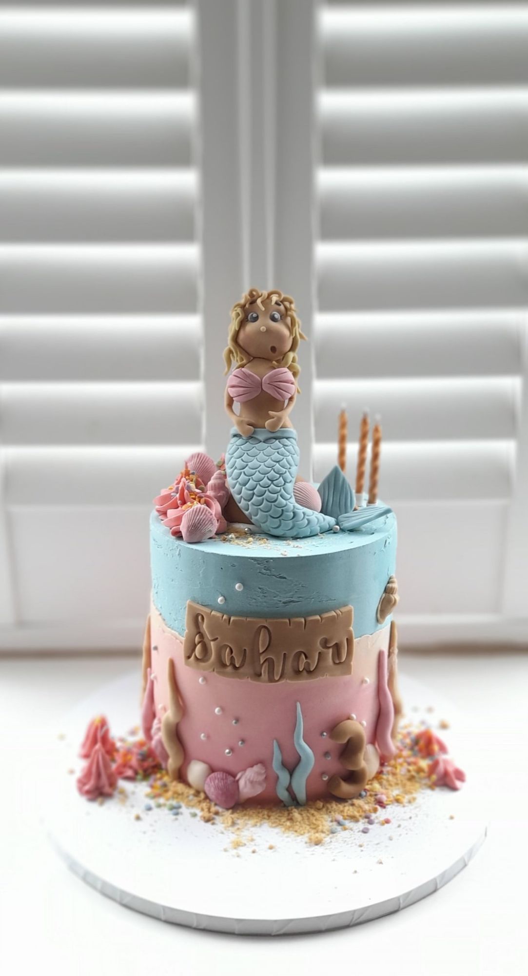 mermaid birthday cakes