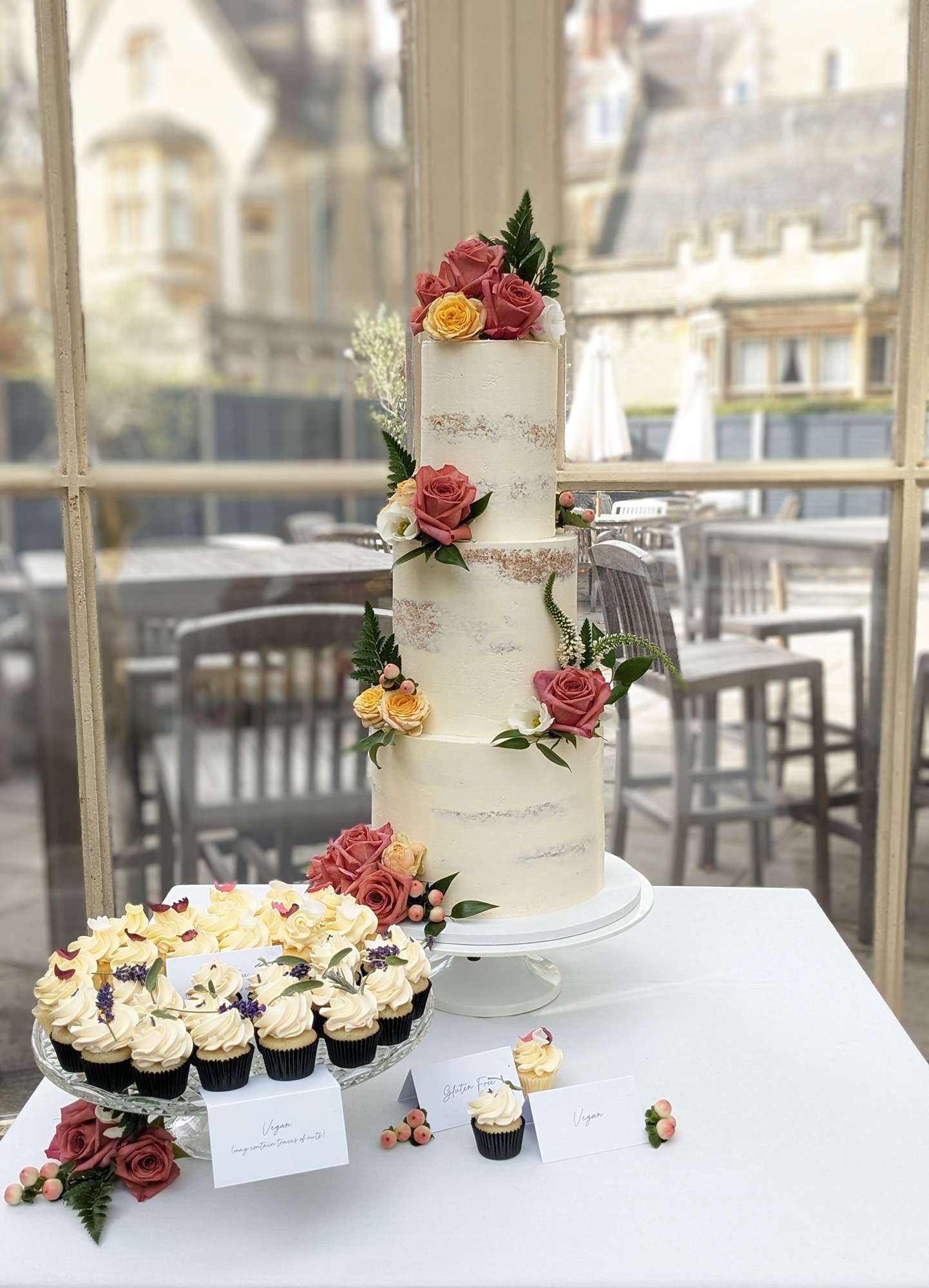 semi naked cakes Bristol