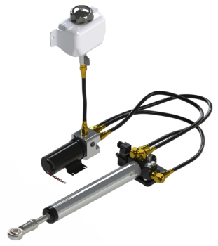 HS+50 300mm Stroke 12v Electro-Hydraulic Secondary Steering System