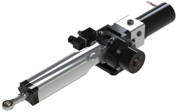 Hy-Pro ML+40 250mm Stroke, 2 litre, 12v Electro Hydraulic Steering Linear Actuator